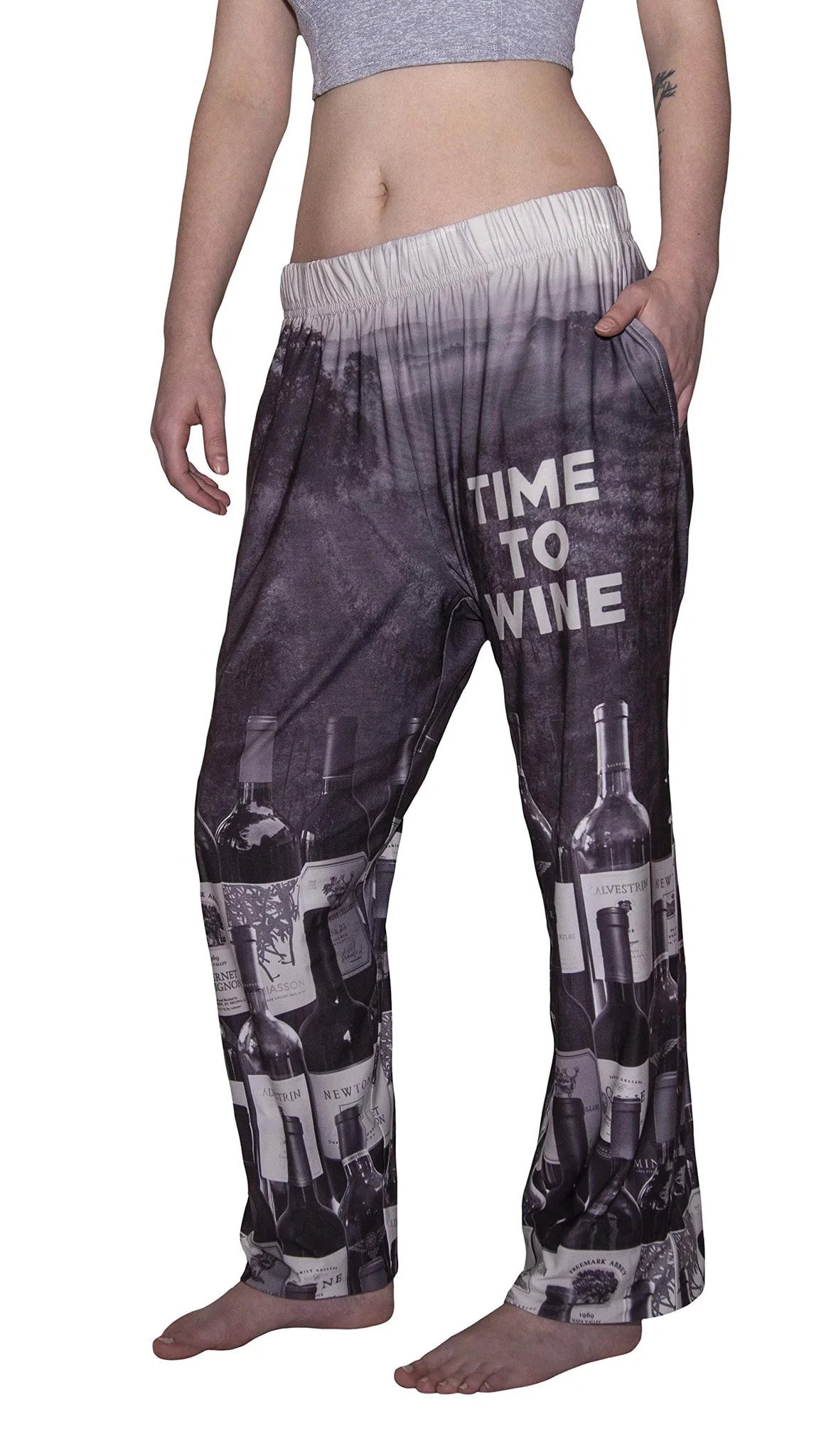 Time To Wine Pajama Pants blissful trends